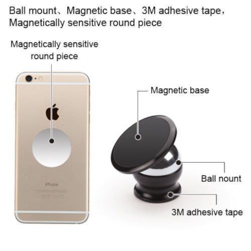 360° Magnetic Car Phone Mount